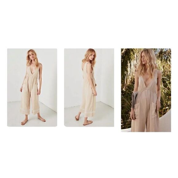 Spell & the Gypsy collective Paloma linen jumpsuit - Picture 2 of 12